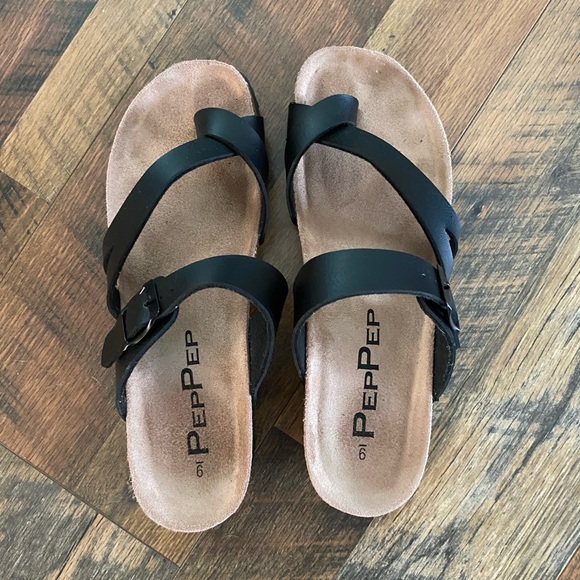 Women low wedge sandal size 9 - Picture 6 of 6